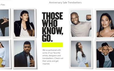 Personalization by “Type”: Nordstrom’s Anniversary Sale